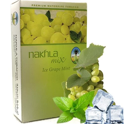 Табак Nakhla Mix Ice Grape Mint (Виноград Мята Лед) 50гр