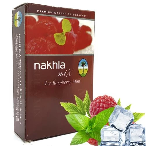 Табак Nakhla Mix Ice Raspberry Mint (Малина Мята Лед) 50гр