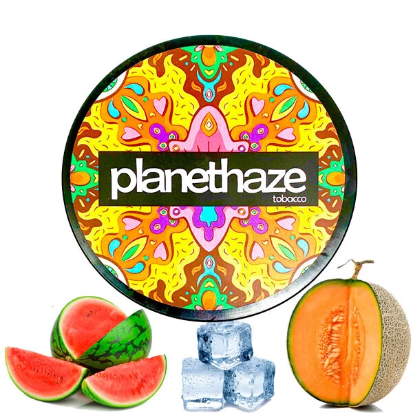 Табак Planethaze Ice Melon & Watermelon (Лед Дыня Арбуз) 100 гр