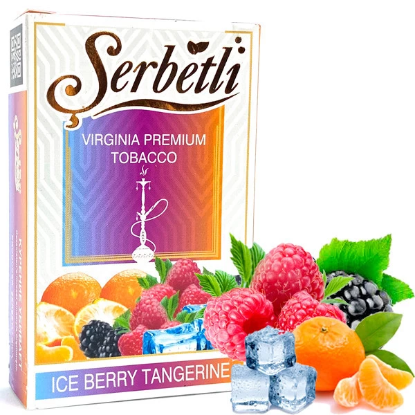 Табак Serbetlі Ice Berry Tangerine (Ягоды Мандарин Лед) 50гр
