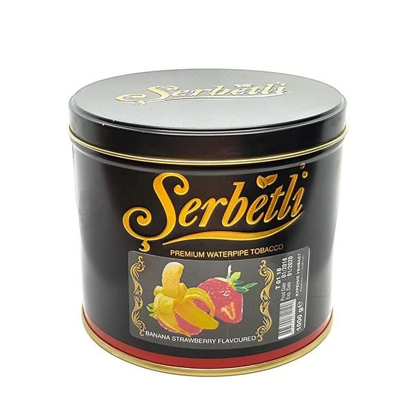 Табак Serbetli Banana Strawberry (Банан с Клубникой) 1кг