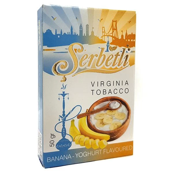 Табак Serbetli Banana Yoghurt (Банановый Йогурт) 50гр