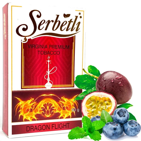 Табак Serbetli Dragon Flight (Драгон Флайт) 50гр