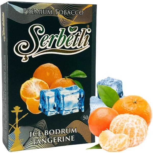 Табак Serbetli Ice Bodrum Tangerine (Мандарин Лед) 50гр