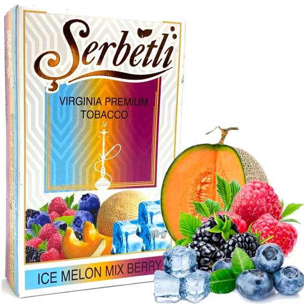 Табак Serbetli Ice Melon Mix Berry (Лед Дыня Ягоды) 50гр