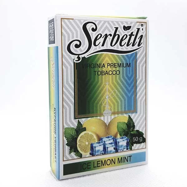 Табак Serbetli Иордания Ice Lemon Mint (Лимон Мята Лед) 50гр