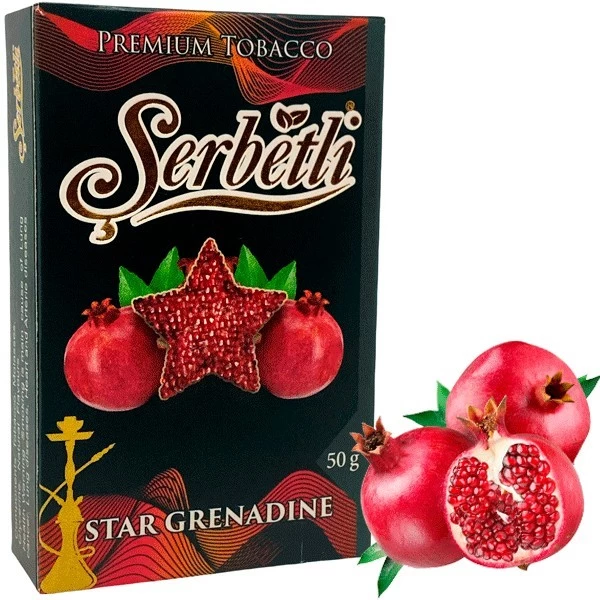 Табак Serbetli Star Grenadine (Стар Гранат)  50гр