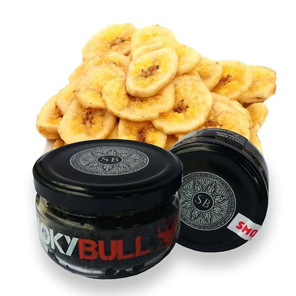Табак Smoky Bull Medium Line Dried Banana (Вяленый Банан) 100 гр