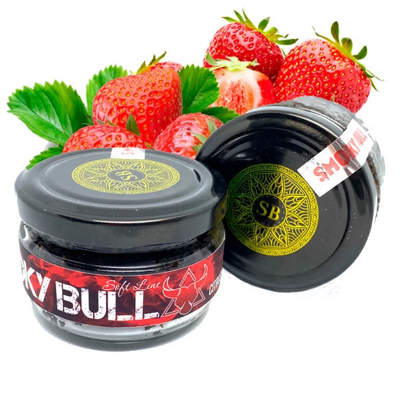Табак Smoky Bull Soft Line Wild Strawberry (Земляника) 100 гр