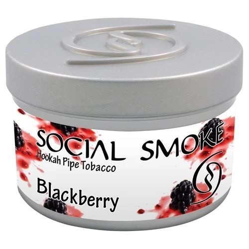 Табак Social Smoke Blackberry (Ежевика) 100гр