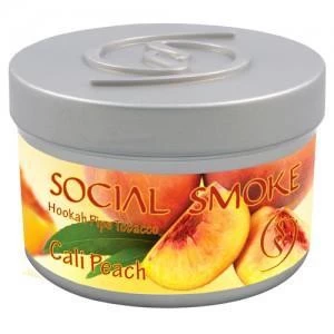 Табак Social Smoke Cali Peach (Персик) 100гр
