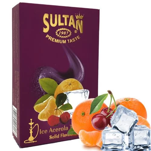 Табак Sultan Ice Acerola Tangerine (Ацерола Мандарин Лёд) 50 гр