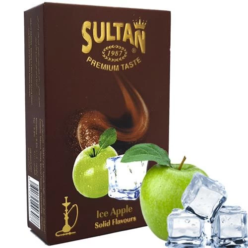 Табак Sultan Ice Apple (Яблоко Лед) 50 гр