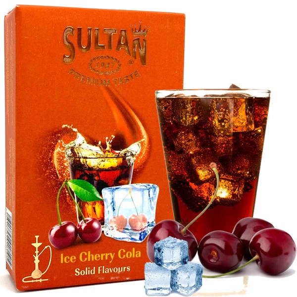 Табак Sultan Ice Cherry Cola (Кола Вишня Лёд) 50 гр