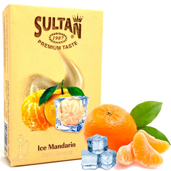 Табак Sultan Ice Mandarin (Мандарин Лед) 50 гр