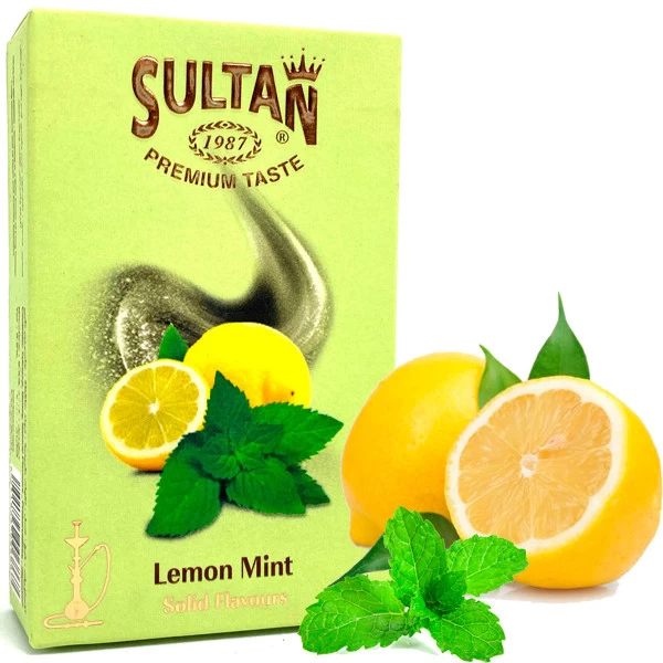 Табак Sultan Lemon Mint (Лимон Мята) 50 гр