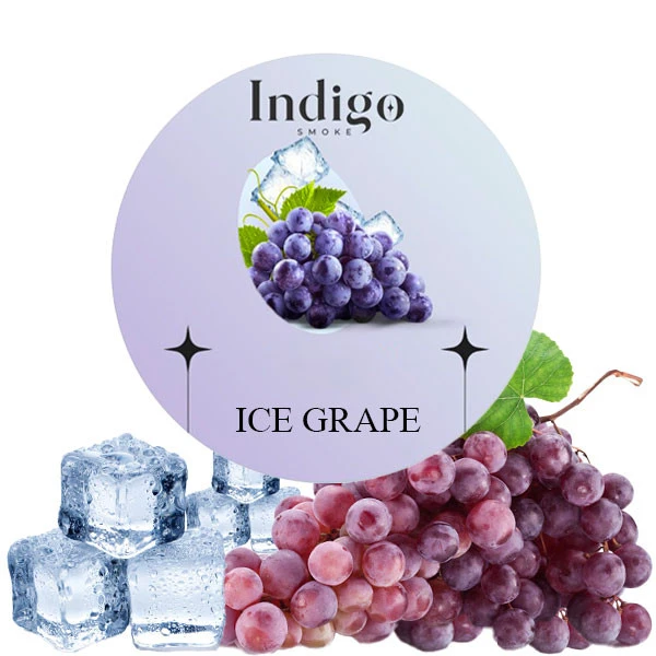 Бестабачная Смесь IndiGo Ice Grape (Лед Виноград) 100 гр