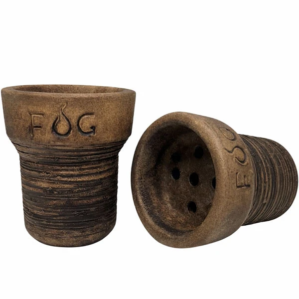 Чашка глиняна Fog Amber (Коричневий)