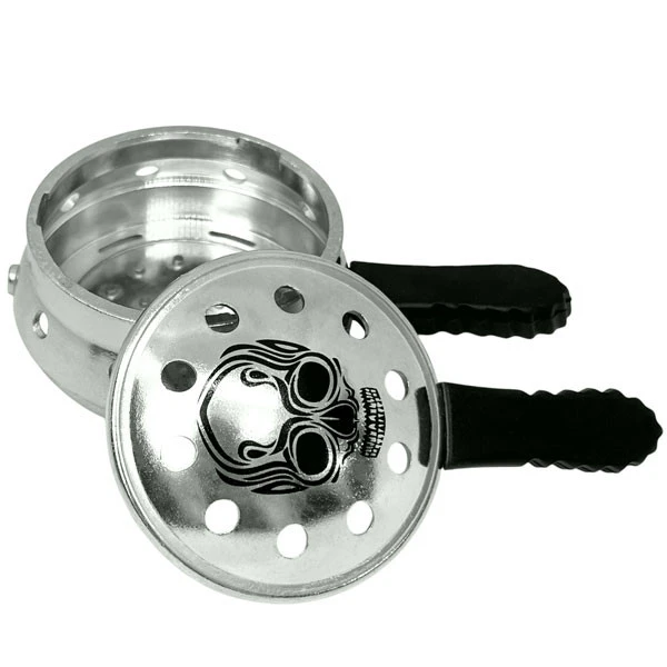 Калауд на 2 ручки Skull (Серебристый)