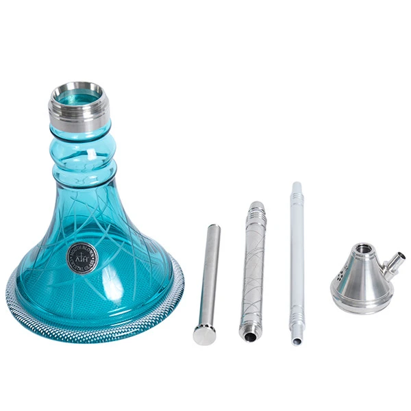 Кальян Adalya With Zumrut-Cut Base & Serhos Stem (Блакитний)