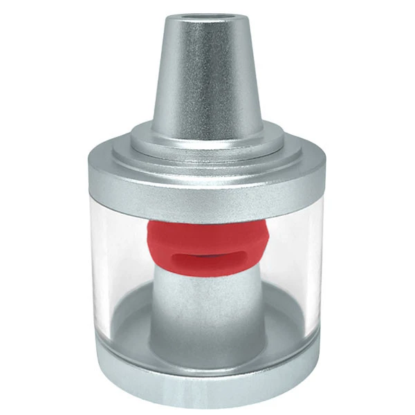 Маслосборник для кальяна Arabian Silvery Red (Серебристый с красным)