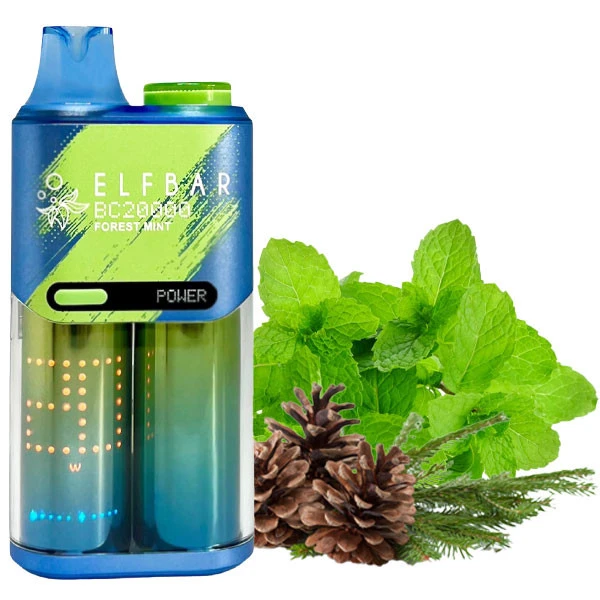 Одноразовая электронная сигарета Elf Bar BC Forest Mint (Форест Мята) (20000 Затяжек)