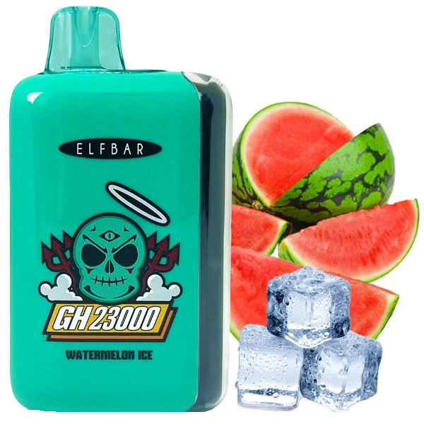Одноразовая электронная сигарета Elf Bar GH Watermelon Ice (Арбуз Лед) (23000 затяжек)