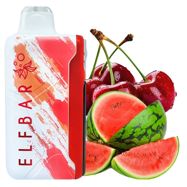 Одноразовая электронная сигарета Elf Bar Nic King Watermelon Cherry (Арбуз Вишня) (30000 Затяжек)