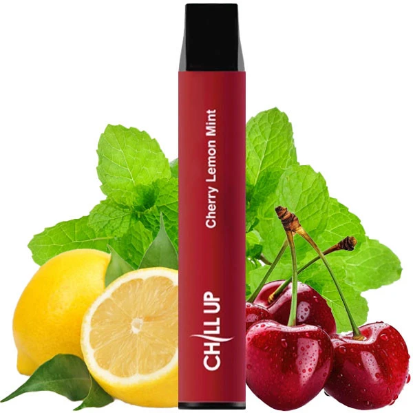 Одноразовая электронная сигарета Chill Up Cherry Lemon Mint (Вишня Лимон Мята) (1800 Затяжек)
