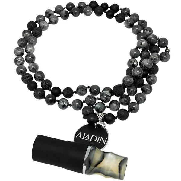 Персональный мундштук в упаковке Aladin Premium (Серый)