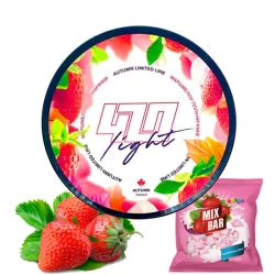 Табак 420 Light Line Маршмелоу Клубничный 100 гр