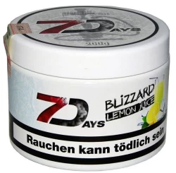Табак 7 Days Blizzard Lemon Juice (Ледяной Лемонный Сок) 200 гр