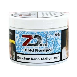 Табак 7 Days Cold Nordpol (Ментол Мята) 200гр