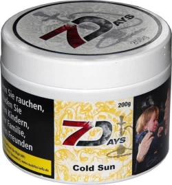 Табак 7 Days Cold Sun (Апельсин Лед) 200 гр