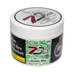 Табак 7 Days Green Slip (Эвкалипт Мята) 200гр