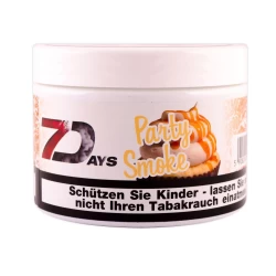 Табак 7 Days Party Smoke (Ванильный Крем с Карамелью) 200гр
