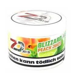 Табак 7 Days Peach Juice (Персик) 200гр