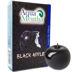 Табак Aqua Mentha Black Apple (Черное Яблоко) 50 гр
