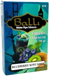 Табак Balli Blueberry Kiwi Mint (Черника Киви Мята) 50 гр (потёкший)