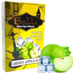Табак Balli Green Apple Ice (Зеленое Яблоко Лед) 50 гр