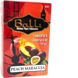 Табак Balli Peach Maracuja (Персик Маракуйя) 50 гр (потёкший)