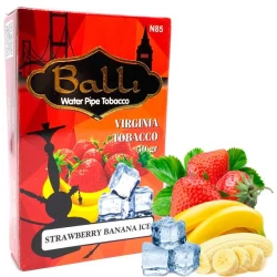 Табак Balli Strawberry Banana Ice (Клубника Банан Лед) 50 гр
