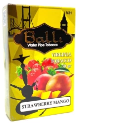 Табак Balli Strawberry Mango (Клубника Манго) 50 гр (потёкший)