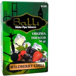 Табак Balli Wildberry Chill (Ягоды Лед) 50 гр (потёкший)