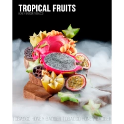 Табак Honey Badger Mild Line Tropical Fruits (Тропические Фрукты) 40гр