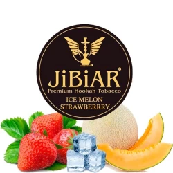 Табак JIBIAR Ice Melon Strawberry (Дыня Клубника Лед) 250 гр