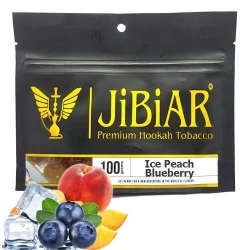 Табак JIBIAR Ice Peach Blueberry (Персик Черника Лед) 100 гр