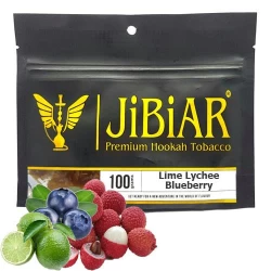Табак JIBIAR Lime Lychee Blueberry (Лайм Личи Черника) 100 гр