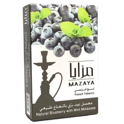 Табак Mazaya Blueberry with Mint (Черника с Мятой) 50гр