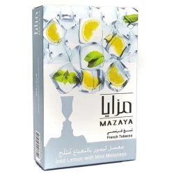 Табак Mazaya Iced Lemon with Mint (Лимон с Мятой Лед) 50гр